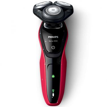飛利浦(PHILIPS)電動剃須刀充電式男士刮胡刀胡須刀剃胡刀三刀頭水洗干濕兩用 亮水紅S5095.jpg 飛利浦(PHILIPS)電動剃須刀充電式男士刮胡刀胡須刀剃胡刀三刀頭水洗干濕兩用 亮水紅S5095.jpg
