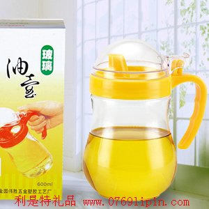 時(shí)尚玻璃油壺