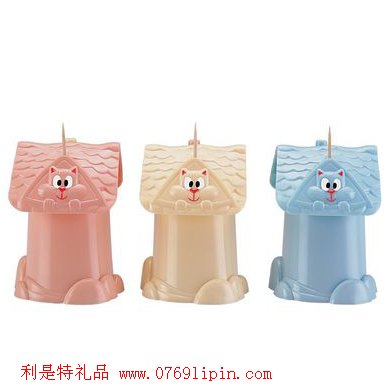 自動牙簽瓶