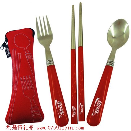 塑膠柄餐具組