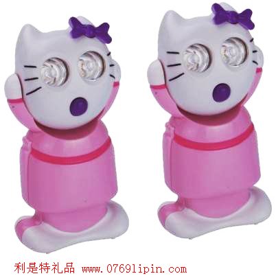 ZCD-KT貓手搖充電手電筒