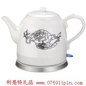 陶瓷壺-素牡丹