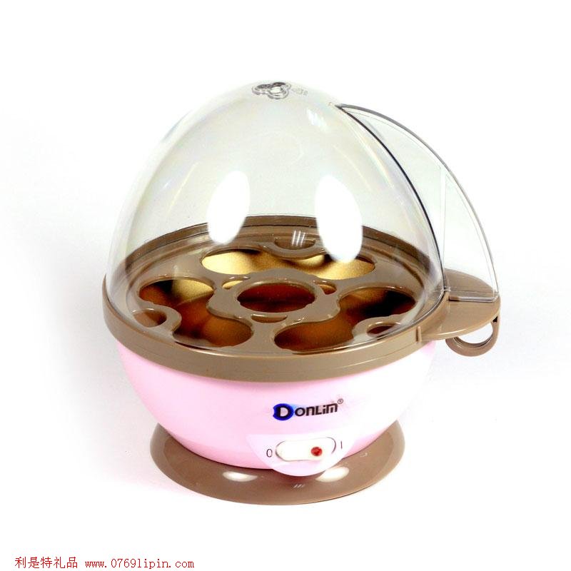 粉色智能蒸蛋機