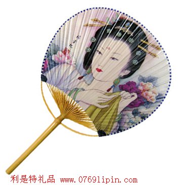 古代女仕扇