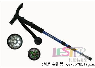SM-D130 帶5LED燈登山杖