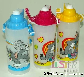 彈蓋吹瓶水壺-TJ45716-530ml-New
