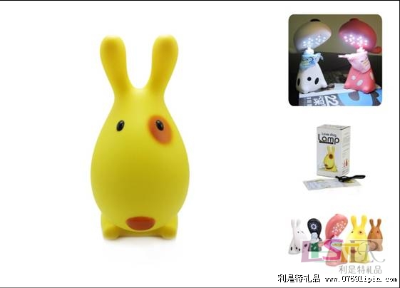 愛(ài)心犬充電臺(tái)燈