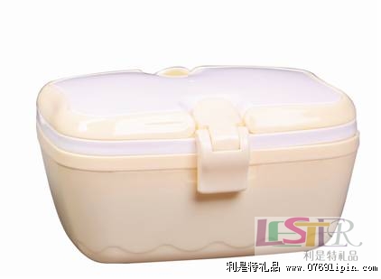 長方形手提三層飯盒
