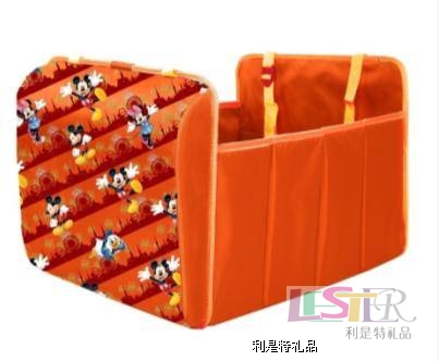 米奇繽紛樂園-車載多功能 收納靠墊   